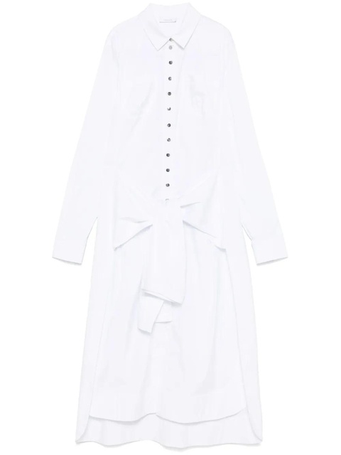 Rabanne tie-waist maxi dress - White - zdjęcie produktu nr 1