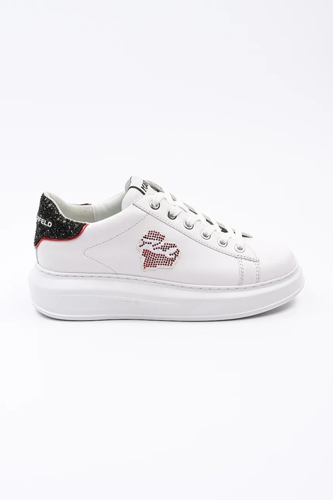 Karl Lagerfeld sneakersy skórzane KAPRI kolor biały KL62515V - zdjęcie produktu nr 1