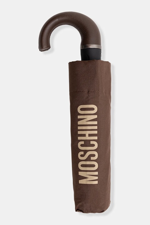Moschino parasol kolor brązowy 8064 - zdjęcie produktu nr 2