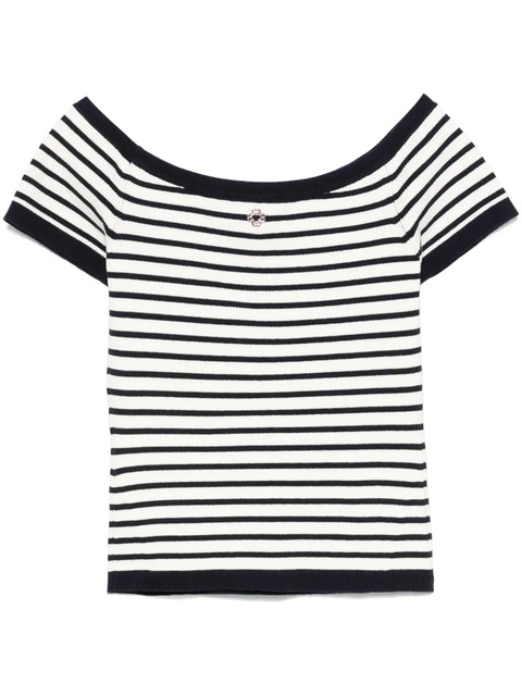 Maje striped top - White - zdjęcie produktu nr 1