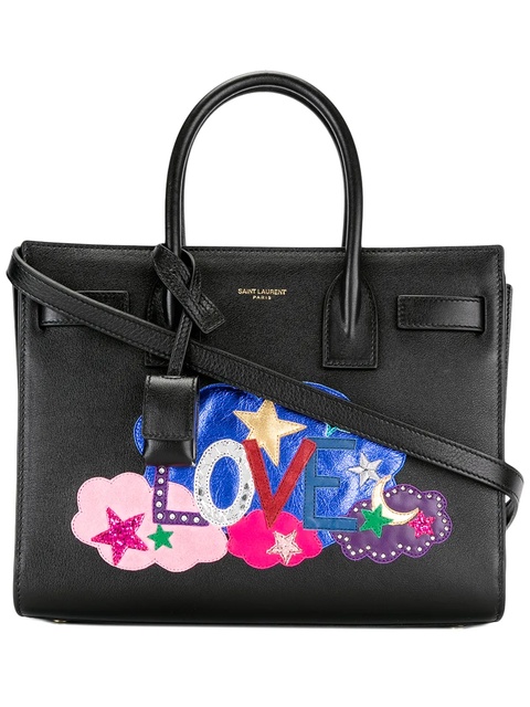 Saint Laurent baby Sac de Jour Love tote - Black - zdjęcie produktu nr 1