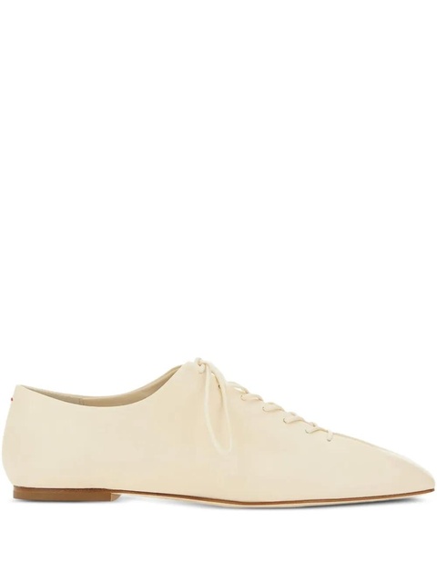 Aeyde lace-up leather shoes - Neutrals - zdjęcie produktu nr 1