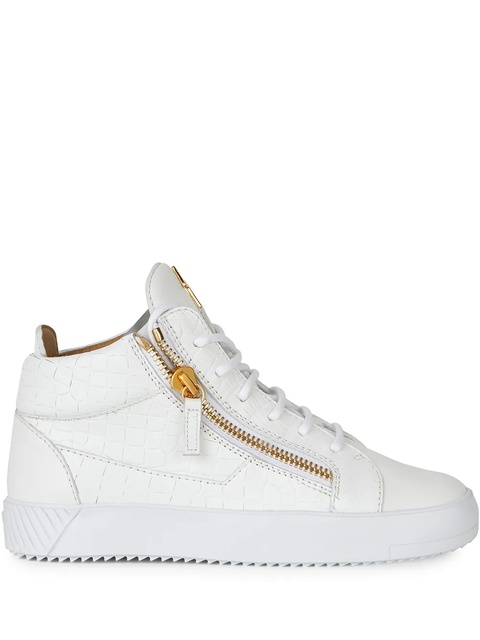 Giuseppe Zanotti Kriss high-top sneakers - White - zdjęcie produktu nr 1
