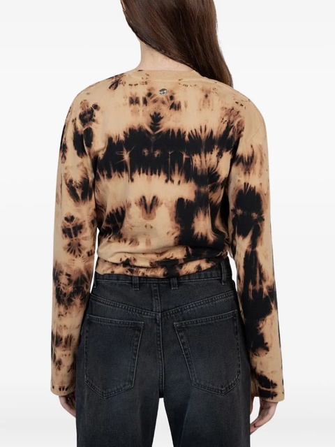 Rabanne tie-dye ring-detail top - Neutrals - zdjęcie produktu nr 2
