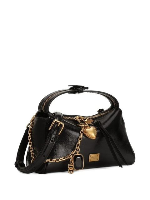 Dolce & Gabbana charm-detail satchel - Black - zdjęcie produktu nr 1