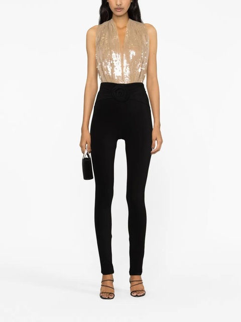 16Arlington Vesper sequin-embellished bodysuit - Neutrals - zdjęcie produktu nr 2