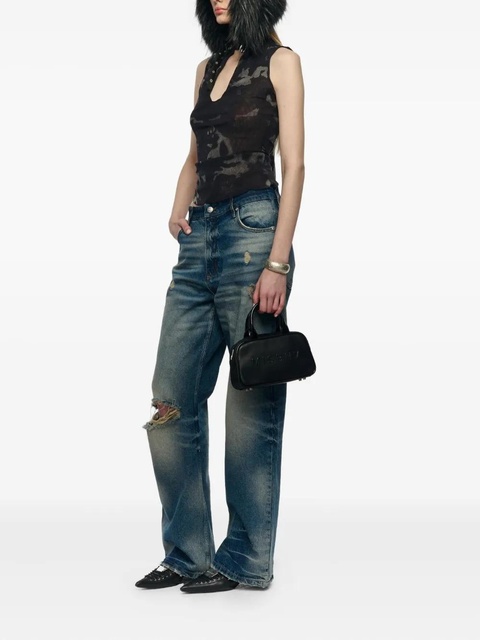 MISBHV camo mesh tank top - Black - zdjęcie produktu nr 1