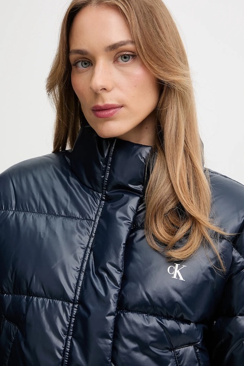 Calvin Klein Jeans kurtka kolor granatowy zimowa LV047D504G - zdjęcie produktu nr 1