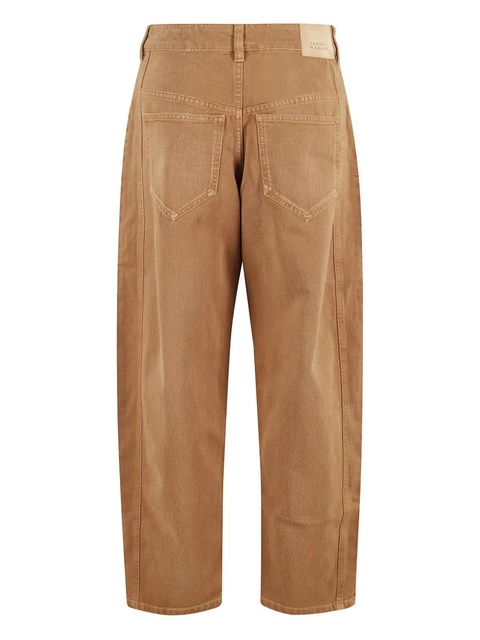 ISABEL MARANT Oriane panelled jeans - Orange - zdjęcie produktu nr 2