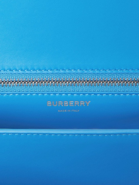 Burberry snakeskin-print TB shoulder bag - Blue - zdjęcie produktu nr 2