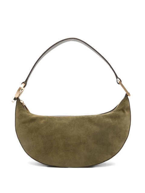 Cult Gaia suede zip-closure tote bag - Green - zdjęcie produktu nr 1