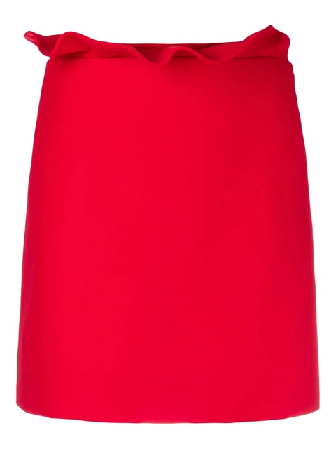 Valentino Garavani ruffled mini skirt - Red - zdjęcie produktu nr 1