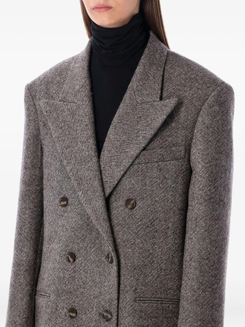 Magda Butrym double-breasted blazer - Grey - zdjęcie produktu nr 2