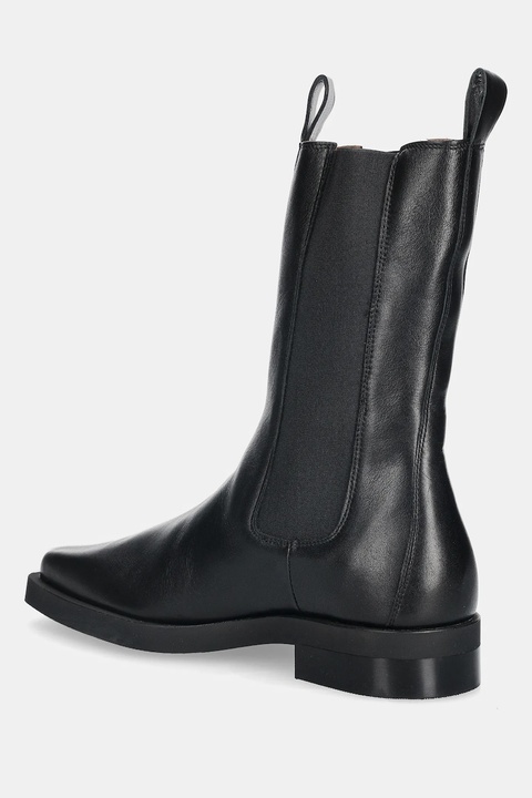 Copenhagen sztyblety skórzane damskie kolor czarny na płaskim obcasie CPH747 leather - zdjęcie produktu nr 2