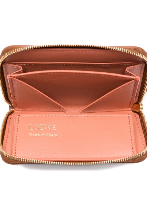 LOEWE knotted zip-around wallet - Brown - zdjęcie produktu nr 2