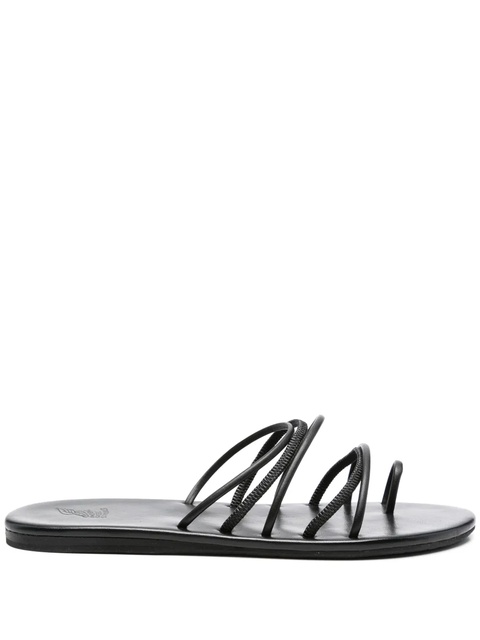 Ancient Greek Sandals multi-strap leather sandals - Black - zdjęcie produktu nr 1