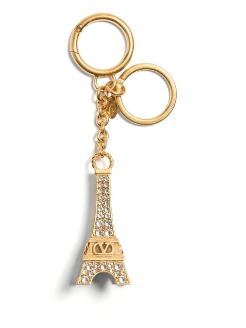 Valentino Garavani Chez keyring - Gold - zdjęcie produktu nr 1