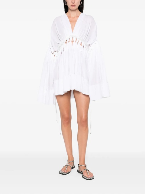 Christopher Esber cotton-blend dress - White - zdjęcie produktu nr 2