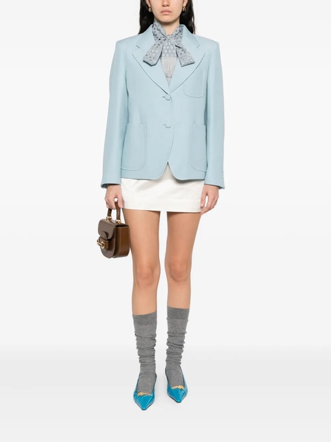 Valentino Garavani single-breasted blazer - Blue - zdjęcie produktu nr 1