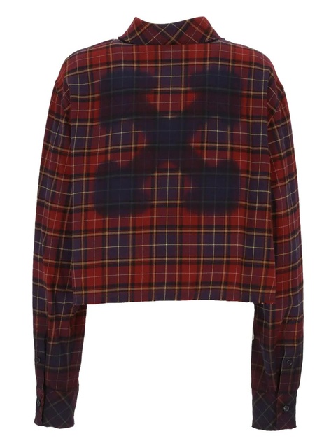 Off-White checked shirt - Red - zdjęcie produktu nr 2