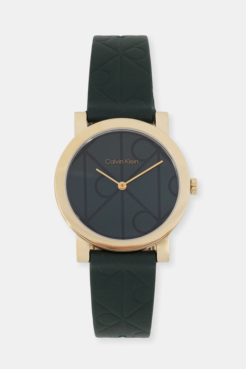 Calvin Klein zegarek damski kolor zielony 25100129 - zdjęcie produktu nr 1