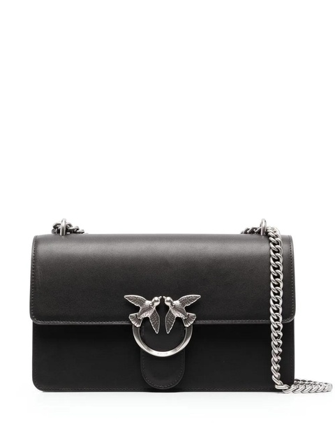 PINKO Classic Love Icon crossbody bag - Black - zdjęcie produktu nr 1
