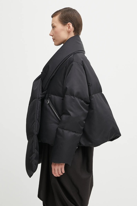 MM6 Maison Margiela kurtka puchowa kolor czarny zimowa oversize S52AM0332.M35257.900 - zdjęcie produktu nr 2