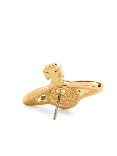 Vivienne Westwood Mini Bas Relief stud earrings - Gold - zdjęcie produktu nr 2