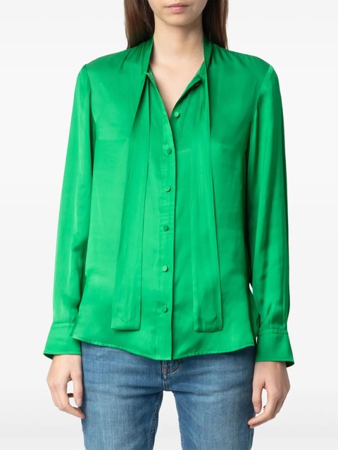 Zadig&Voltaire Tulba blouse - Green - zdjęcie produktu nr 2