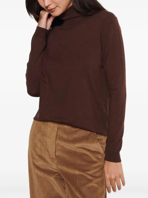 Weekend Max Mara roll-neck long-sleeve sweater - Brown - zdjęcie produktu nr 2