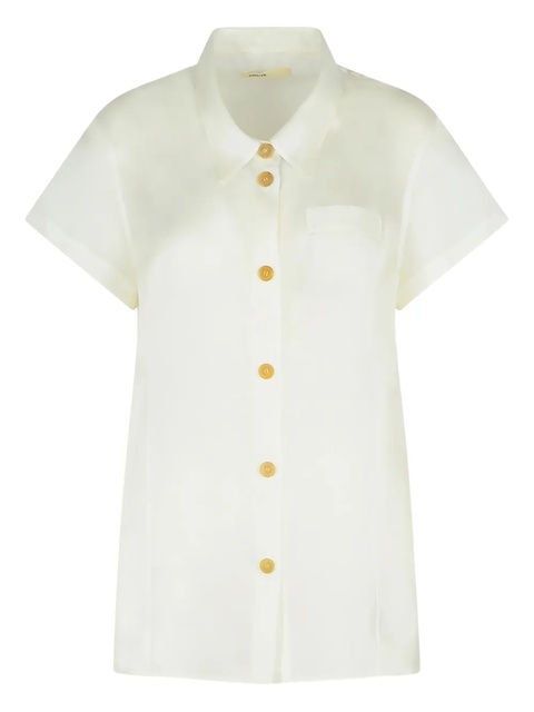 KHAITE Keefe pointed-collar shirt - White - zdjęcie produktu nr 1