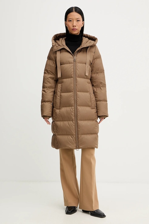 Marc O'Polo kurtka puchowa kolor brązowy zimowa 511032971095 - zdjęcie produktu nr 1