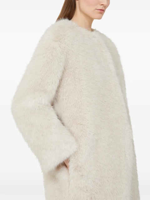 Max Mara Eros concealed closure coat - Neutrals - zdjęcie produktu nr 2