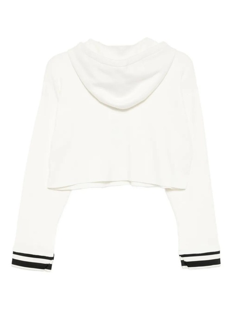3.1 Phillip Lim knitted hoodie - White - zdjęcie produktu nr 1