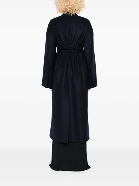 Sportmax zip-up trench coat - Black - zdjęcie produktu nr 2