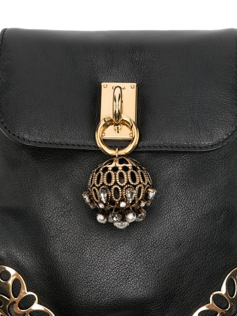 Chloé tassel embellished clutch bag - Black - zdjęcie produktu nr 2