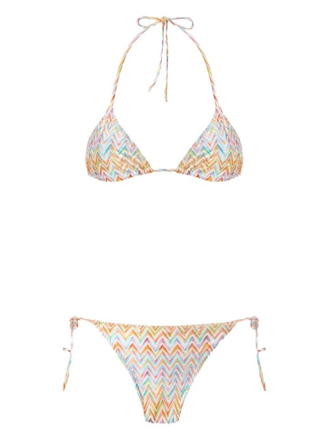 Missoni chevron-pattern bikini - Brown - zdjęcie produktu nr 2