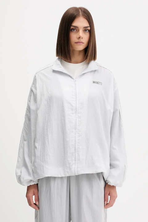 Puma bluza PUMA x ROSÉ damska kolor szary gładka 633793 - zdjęcie produktu nr 1