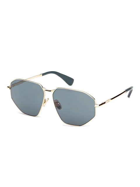 Max Mara Eyewear geometric-frame sunglasses - Gold - zdjęcie produktu nr 2