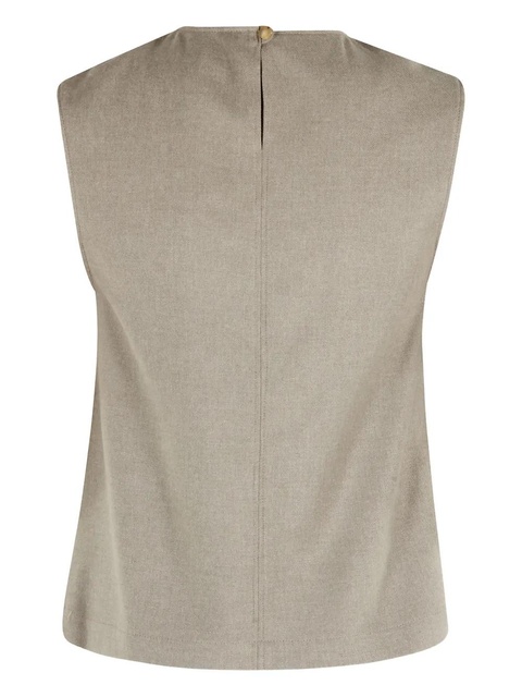 Alysi fringed round-neck top - Neutrals - zdjęcie produktu nr 2