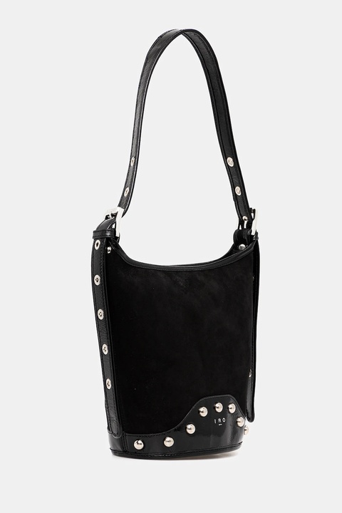 IRO torebka skórzana WM44SMALLZYKEBI kolor czarny ZYKEBI - zdjęcie produktu nr 1