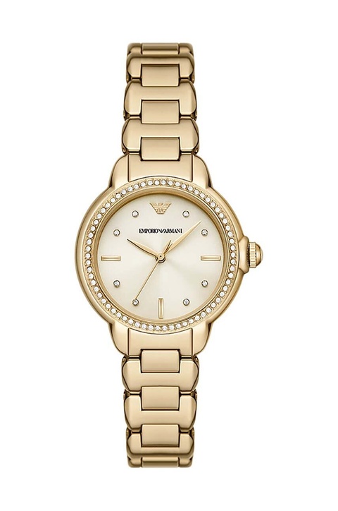 Emporio Armani zegarek damski kolor złoty - zdjęcie produktu nr 1