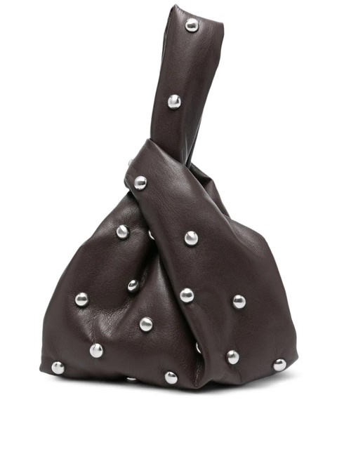 Nanushka small knot clutch bag - Brown - zdjęcie produktu nr 2