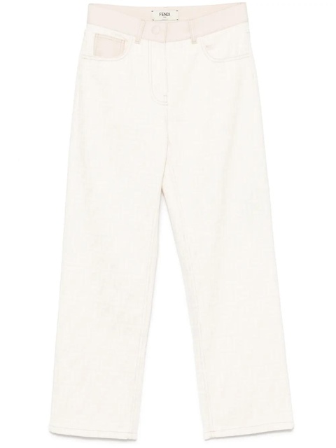 FENDI FF jeans - White - zdjęcie produktu nr 1