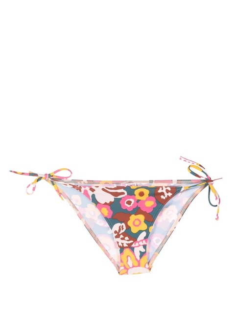 ERES Kaki floral-print bikini bottoms - Blue - zdjęcie produktu nr 1