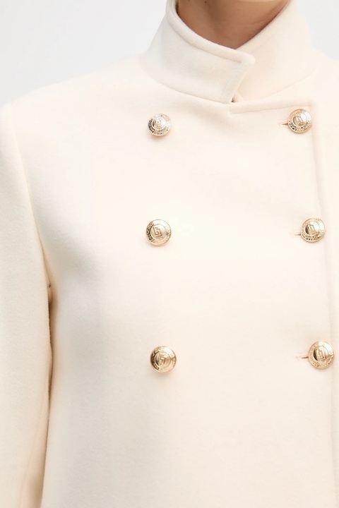 Gaudi płaszcz kolor beżowy 521BD35018 - zdjęcie produktu nr 2