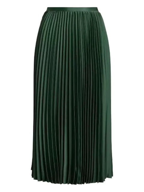 Lauren Ralph Lauren pleated midi skirt - Green - zdjęcie produktu nr 1