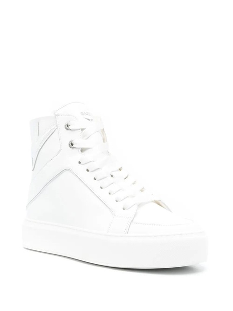 Zadig&Voltaire tonal high-top sneakers - White - zdjęcie produktu nr 1