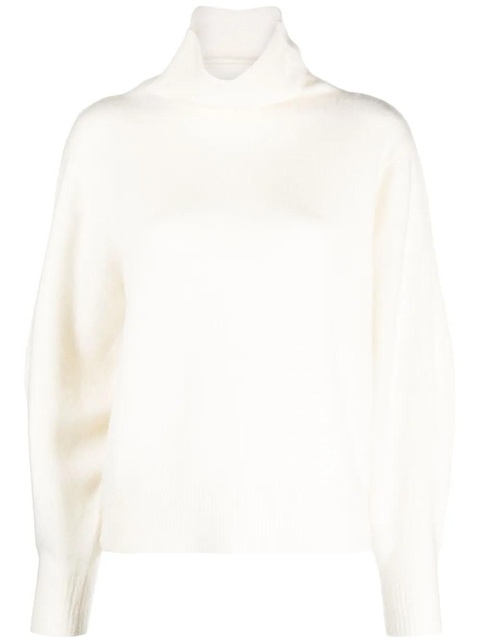 ZIMMERMANN Lyrical brushed wool-cashmere jumper - White - zdjęcie produktu nr 1