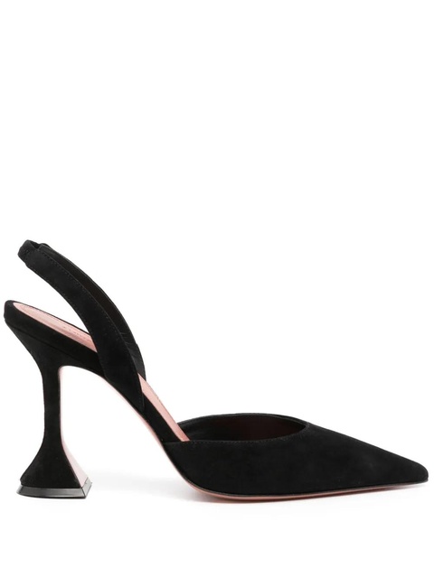 Amina Muaddi 95mm Holli pumps - Black - zdjęcie produktu nr 1